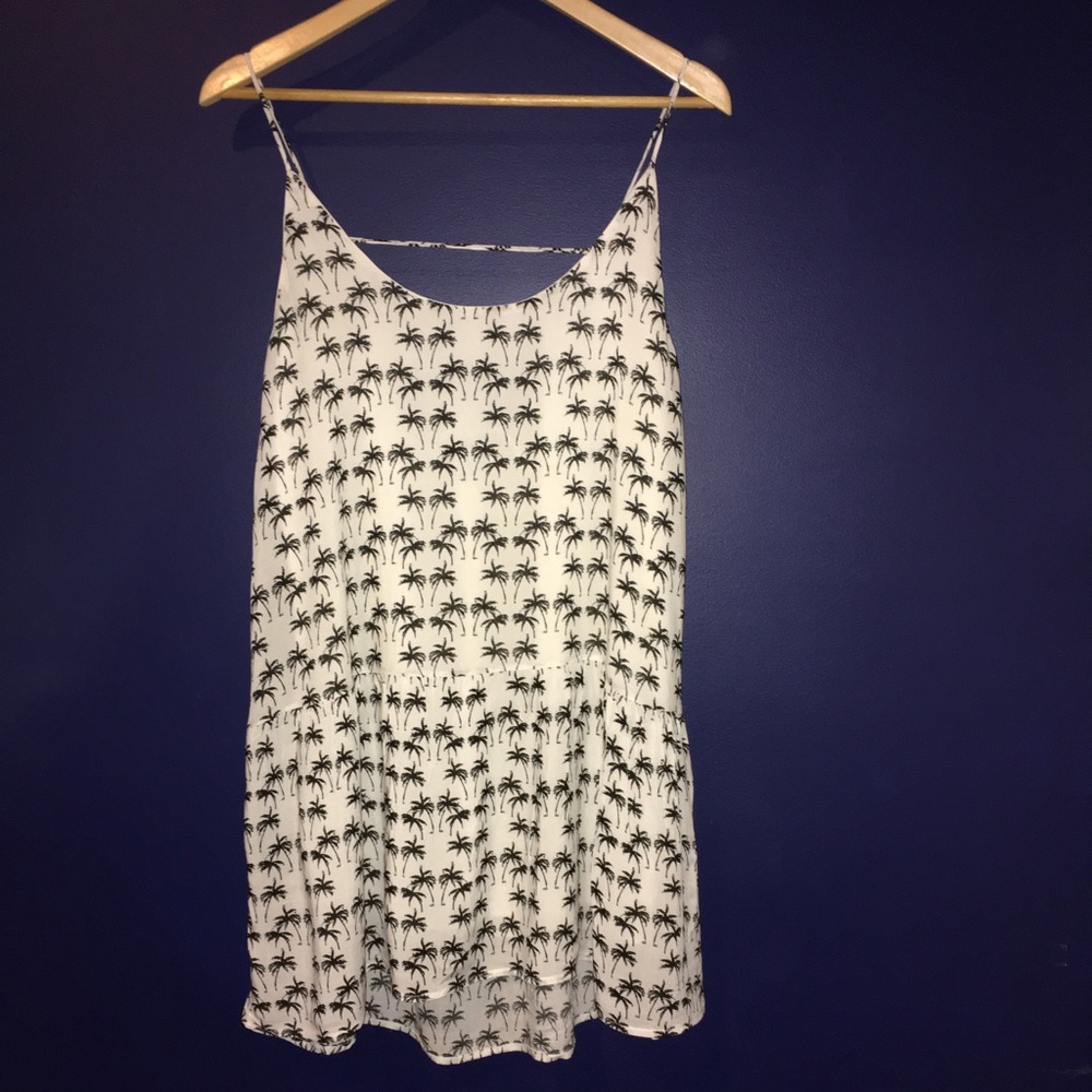 Swell palm tree dress/beach cover up